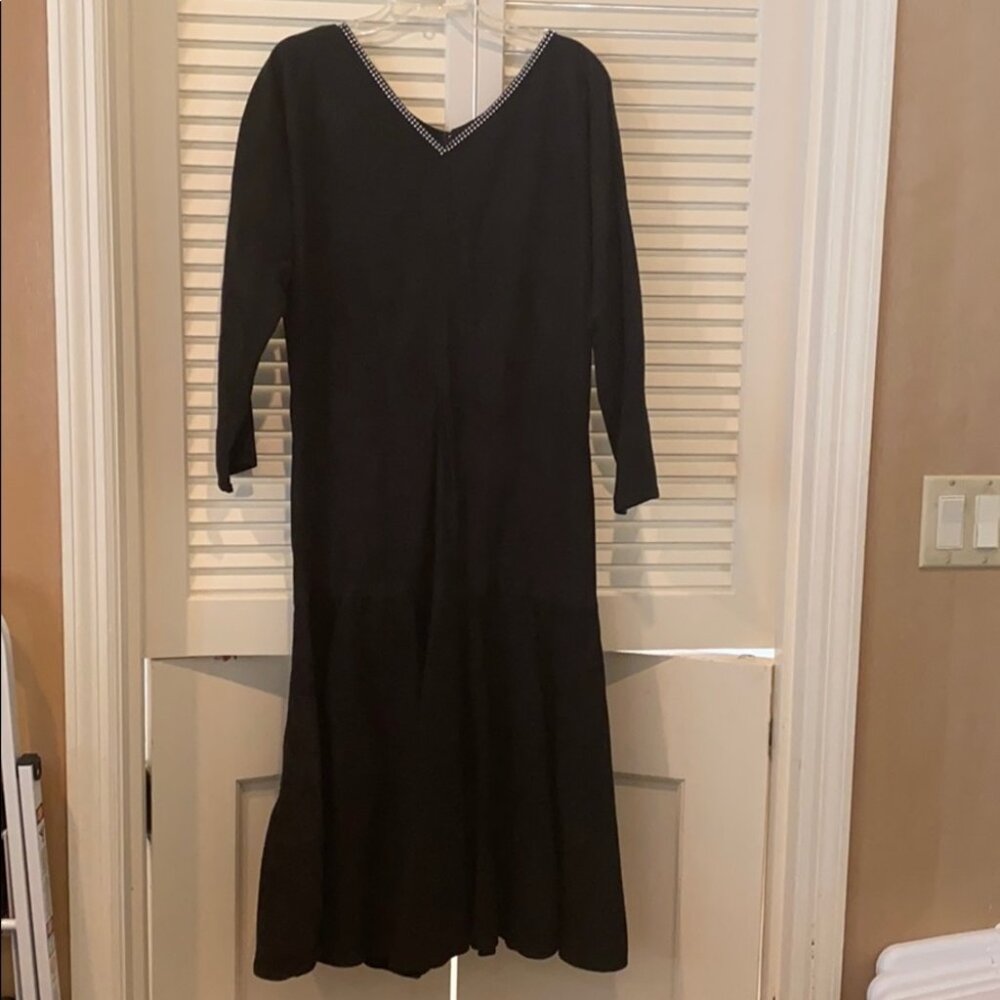 Vintage suede dress